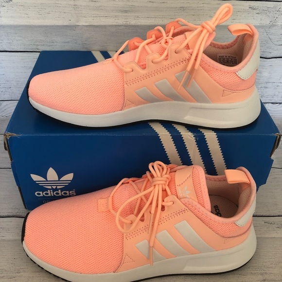 adidas clear orange shoes